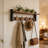 Versatile Wall Mounted Coat Hook Organizer