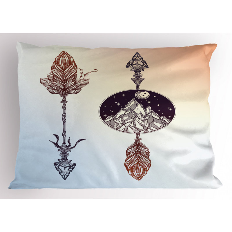 Mountain Polyester Sham Set, Twin