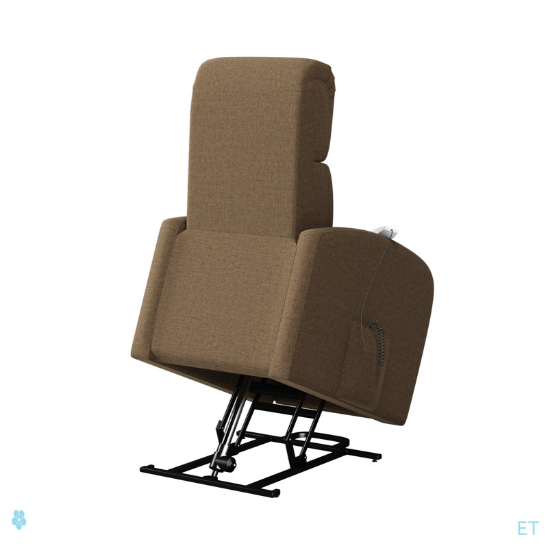 Fauteuil inclinable moderne, le fauteuil inclinable Sandy, Brun