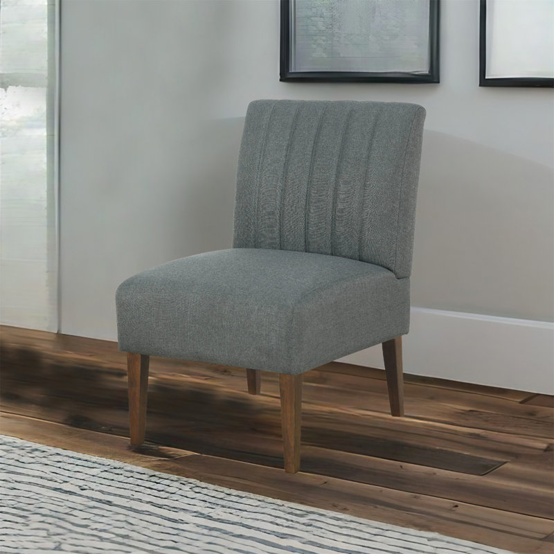 Tischa 29,5 de large, Tissu gris foncé
