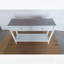 Console étroite de 29,53 pouces de hauteur avec tiroirs et tablette de rangement, parfaite pour l'entrée, le couloir et le salon en blanc