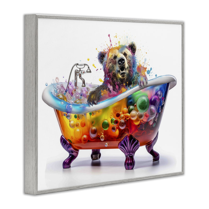 Giclée moderne et audacieuse par Mary Cunningham, Estampe numérique Farmhouse, H 24 po x l 30 po