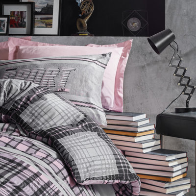 DUVET COVER Cotton Sateen Solid Colour Duvet Cover