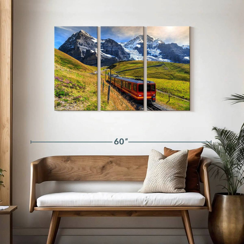 Syd Swiss Electric Train, 28" H x 45" W