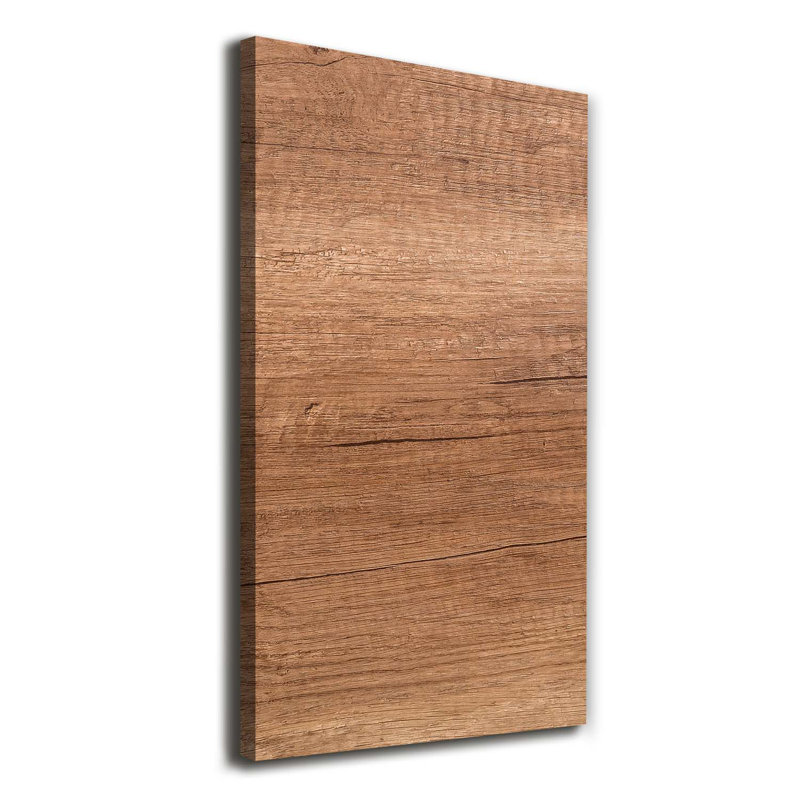 Wooden Background - Wrapped Canvas Print