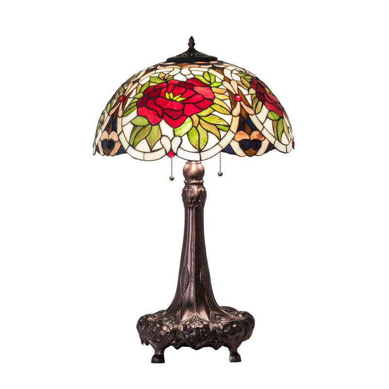 Lampe de table 31 "High Renaissance Rose