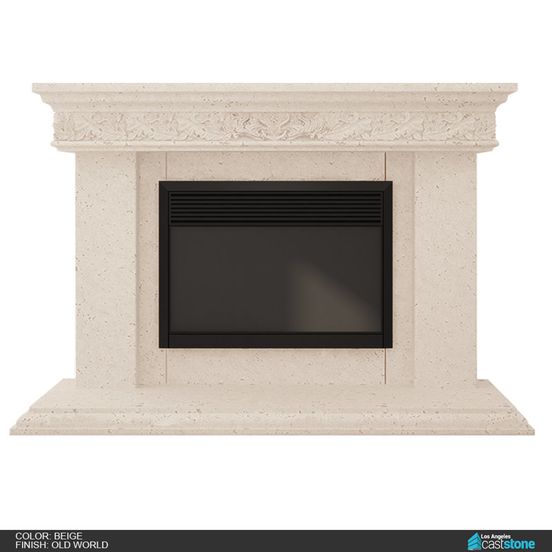 Bonaparte Fireplace Surround, Old World Beige