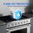 AOBOSI 36" Retro Natural Gas Accent Convection Range