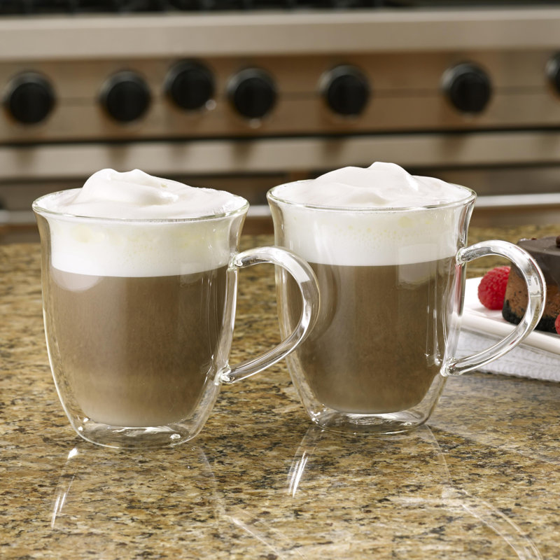Glass Latte Mug