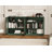 100% Solid Wood 64" Sideboard with Frosted Glass Doors and Adjustable Shelves-99106496