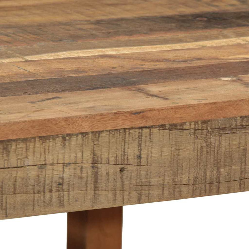 Coffee Table Solid Reclaim Wood Reclaimed Living Room Accent Home, 40" H x 55" W x 60" L
