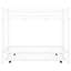 Lit simple au-dessus d'un lit superposé blanc avec lit gigogne - Option de couchage confortable