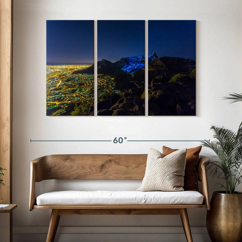 Sebbie Cape Town Evening, 32" H x 50" W