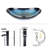 Romford 24 " W Freestanding Standard 1 Single Vanity Bathroom Vanity With Top with Mirror-1779715576