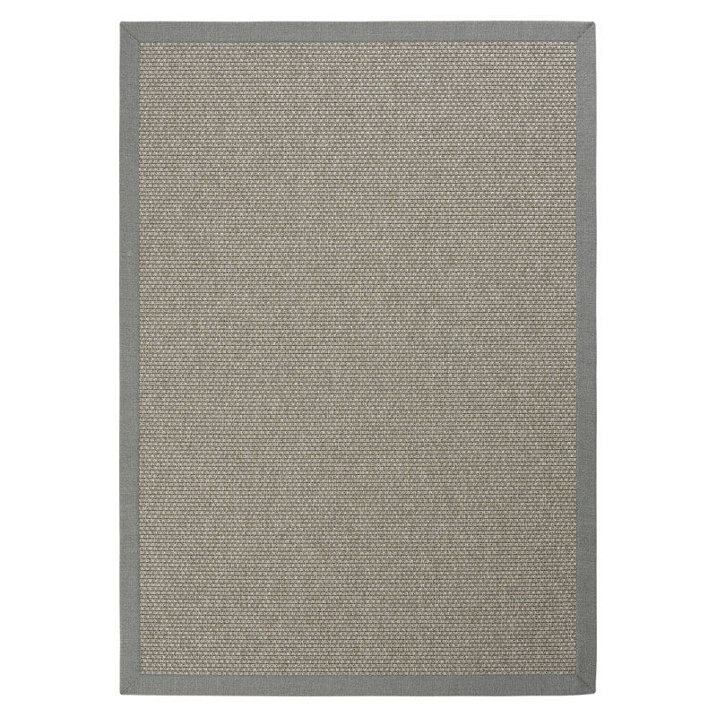 Raytheon Solid Colour Machine Made Indoor / Outdoor Area Rug, Rectangle 5'3" x 8'2"