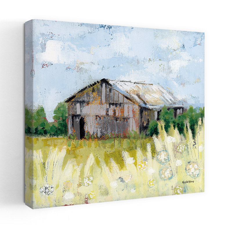Springtime On The Farm by Krystal Adams - Wrapped Canvas Print, 91.44 cm H x 91.44 cm W