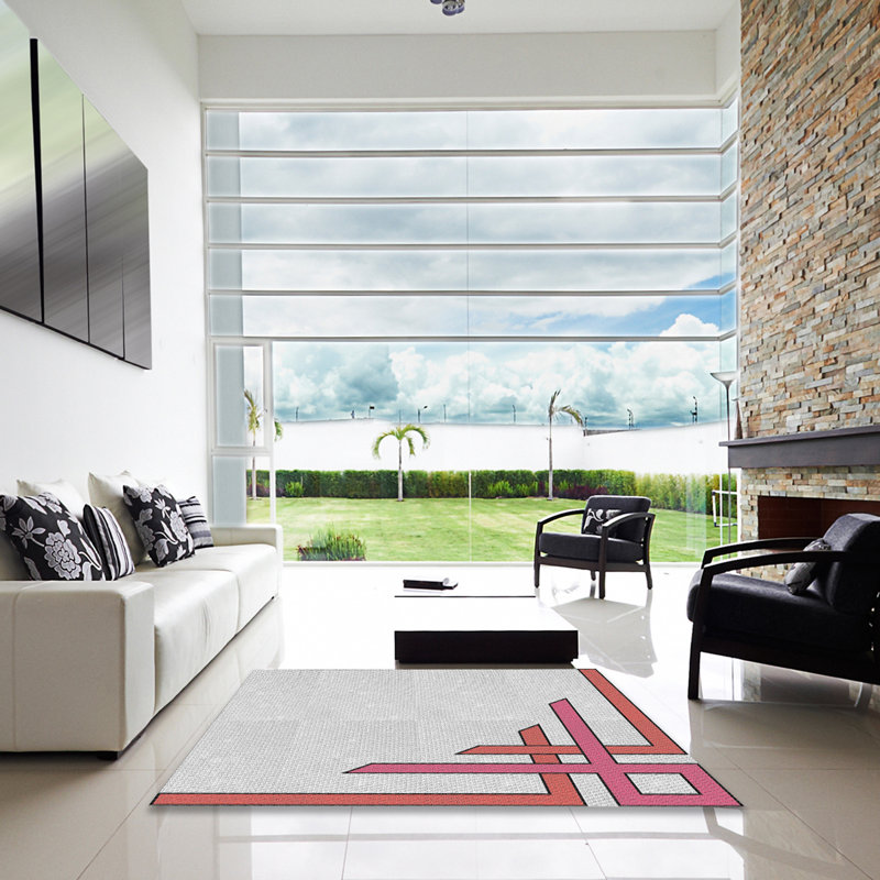 Tapis gris, Carré 7 pi