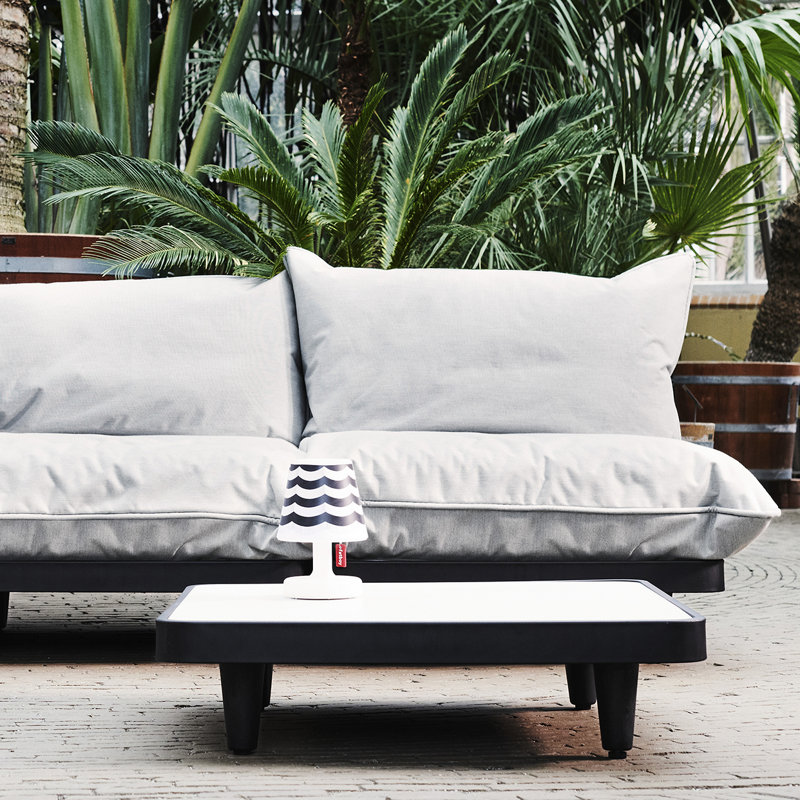 Paletti Outdoor Coffee Table, Light Gray