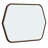 Houston Wall Accent Mirror - Walnut
