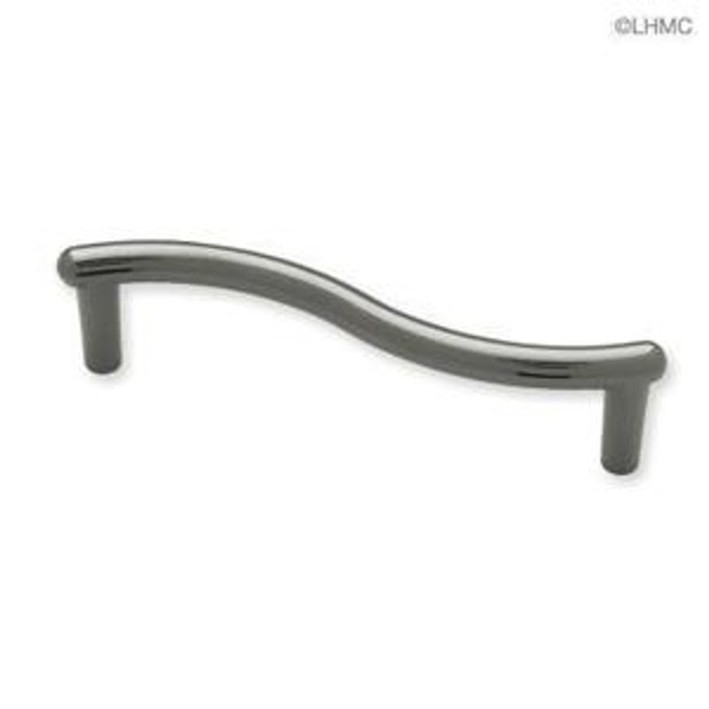 3-3/4" Fusilli Pull Oil Rubbed Bronze, Black