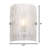Brilliance Wall Sconce - Chrome - 3"D X 6.75"W X 8"H-32237043
