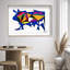 Manuel Roman - Bull Sunrise Print by Oliver Gal-1416106957-1537114829