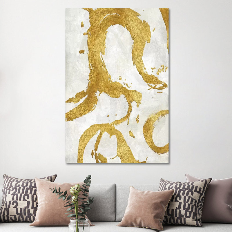Exuberant I 1 Piece Wrapped Canvas Painting, 152.5 cm H x 101.5 cm W