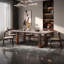 Table de salle à manger moderne de style minimaliste-1196303293