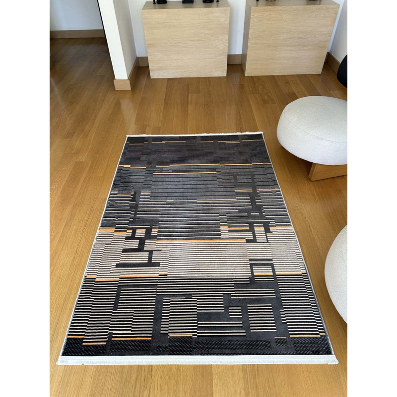 Tapis en coton Siena avec envers antidérapant, Rectangle 3 pi 11 po x 8 pi 10 po