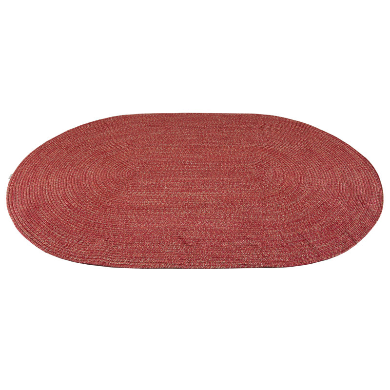 Kaden Camouflage Hand Woven Indoor / Outdoor Area Rug Set, Oval 160 x 230cm