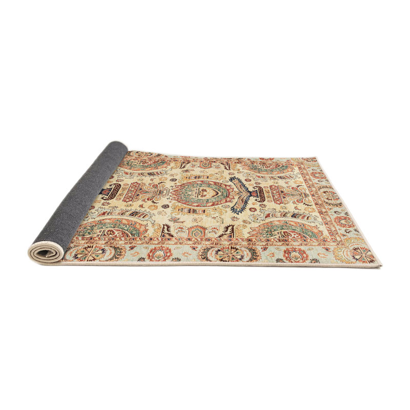 Abstract Indoor Rug, Round 7'