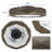 LED Walnut Wood Ceiling Fan