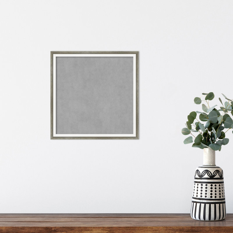 Tableau magnétique encadré Lucie, H 13 po x l 13 po