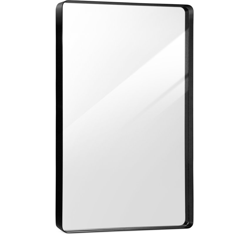 Millersville Metal Flat Wall Mirror