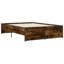 Vidaxl Bed Frame Engineered Wood And Metal-1021502809-1021502815