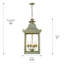 Lustre carré à 4 lumières Laverton-5648061