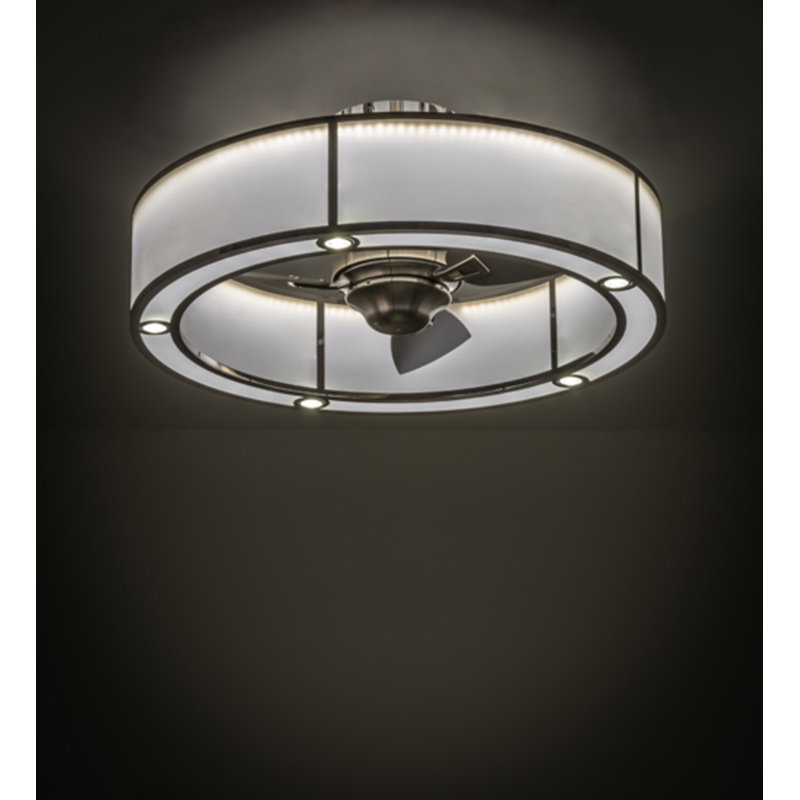 Smythe Craftsman LED Downrod Ceiling Fan