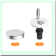 Ultimate Hinge Fixing Kit: 2 Set Seat Hinge Bolt Screws with 50mm Base for Top Fixing Expansion Screw Cover