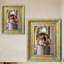 Cadre antique élégant en or 3 pièces pour photos et cadres 8 po x 10 po