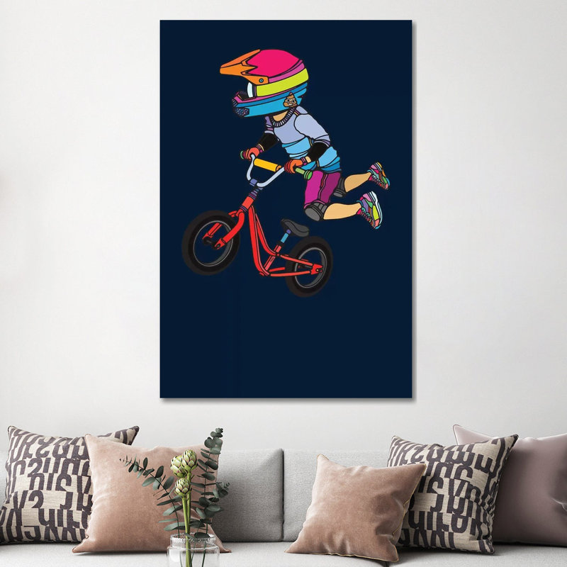 Got Balance by Ninhol - Wrapped Canvas Print, 152.5 cm H x 101.5 cm W