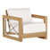 Malta Teak Outdoor Lounge Chair