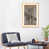 Toile avec cadre en bois beige n'est pas disponible