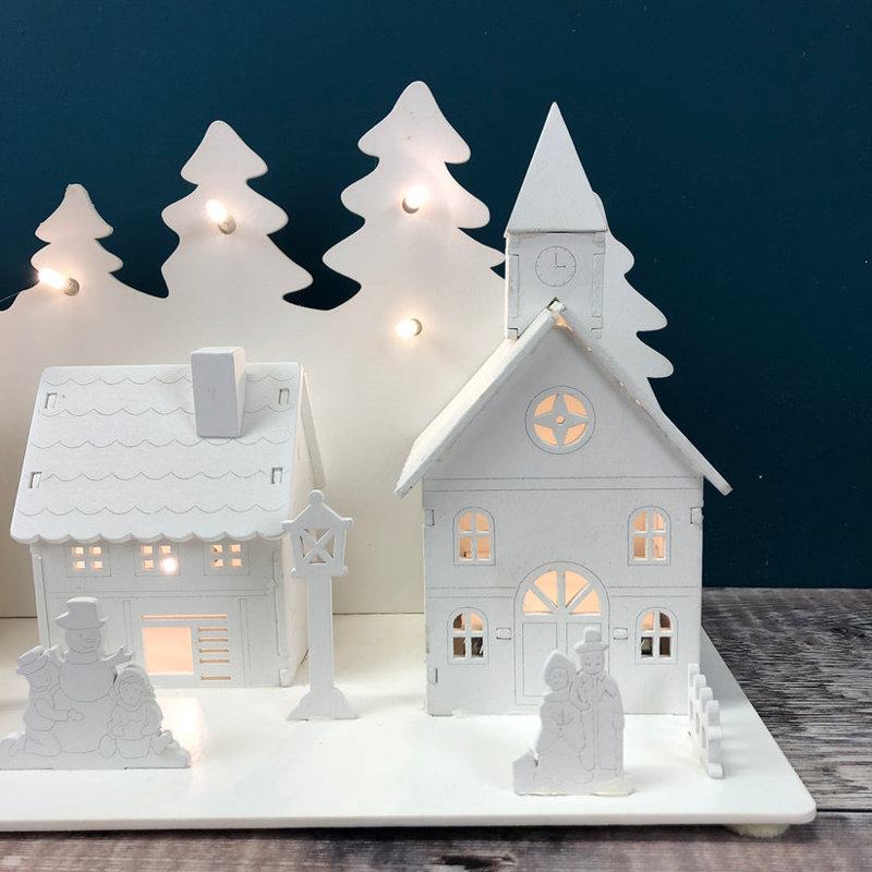 Christmas Christmas Scene Decorative Accent