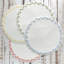 Belgravia Embroidered Scallop Placemat-46945489