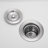 Quartz 18" L X 16" W Undermount Bar Sink With Grid And Strainer-126326088
