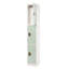 Casier 3 portes 72 po x 12 po x 12 po en acier à 3 portes avec serrure à clé - Rangement pour employés, étudiants, salle de sport, lieu de travail - Comprend des crochets, une ventilation et un porte-carte - Assemblage facile-88035921