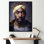 Célébrité Tupac King Of Rap I - art mural sur toile Celebrity