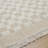 Lavande Checkered Wool Area Rug in Tan/Ivory-2143146949