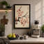 Moonlit Cherry Blossom Japandi - Wrapped Canvas-2132899810-2132899814