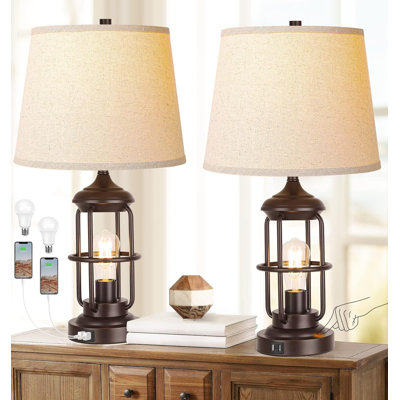 Bhojpal Metal USB Table Lamp